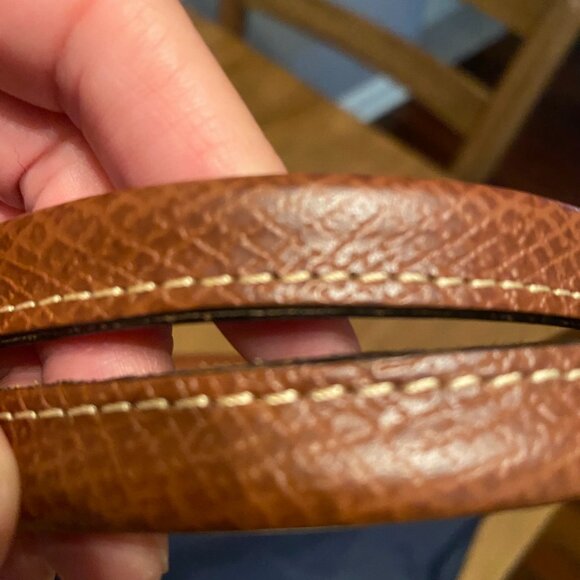 Longchamp Le Pliage Foldable Tote Bag in Navy Blue. - Picture 10 of 15